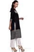 Basil Leaf Party Embroidered Women's Kurti